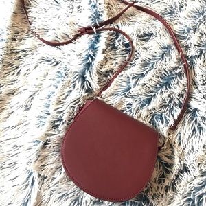 Forever21 crossbody purse maroon